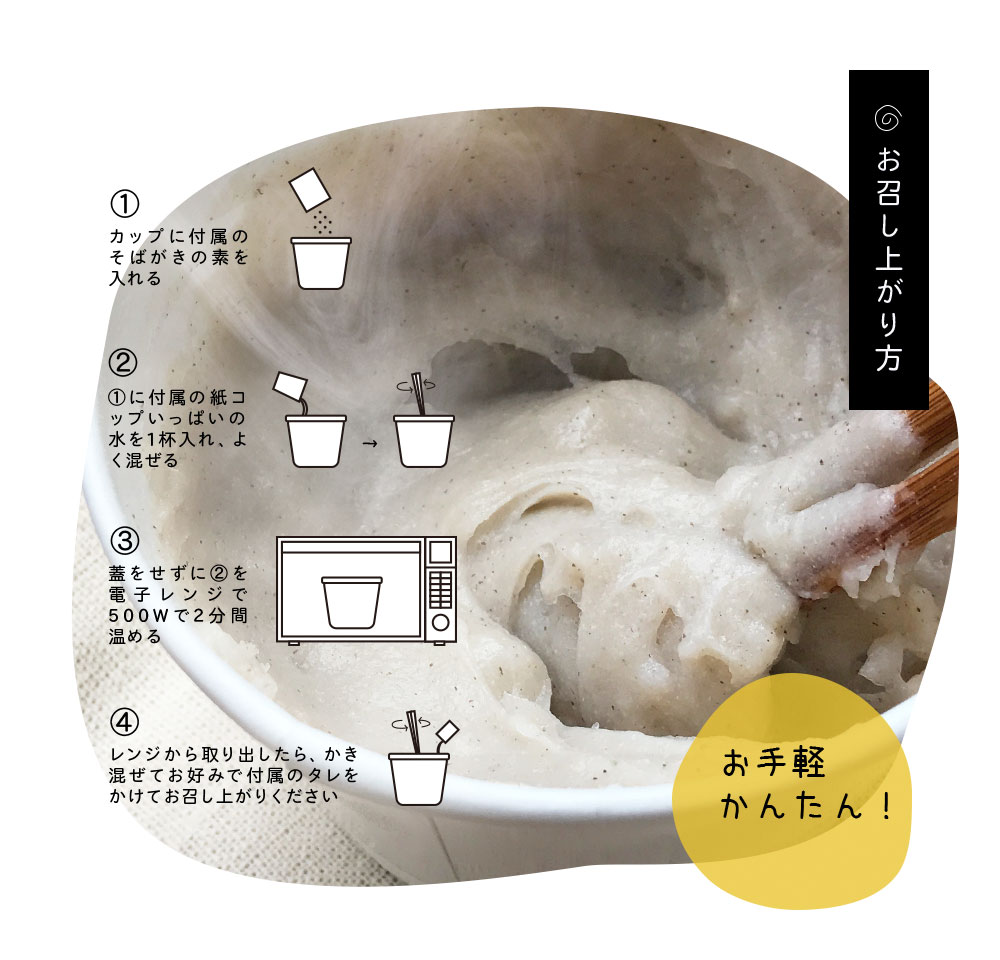 食べ方も簡単お手軽